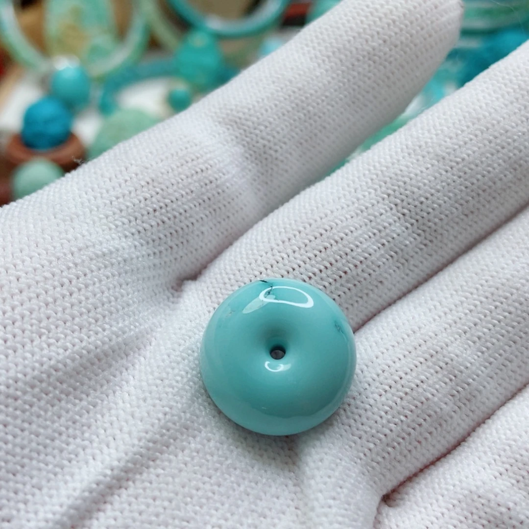 绿松石未镶嵌平安扣