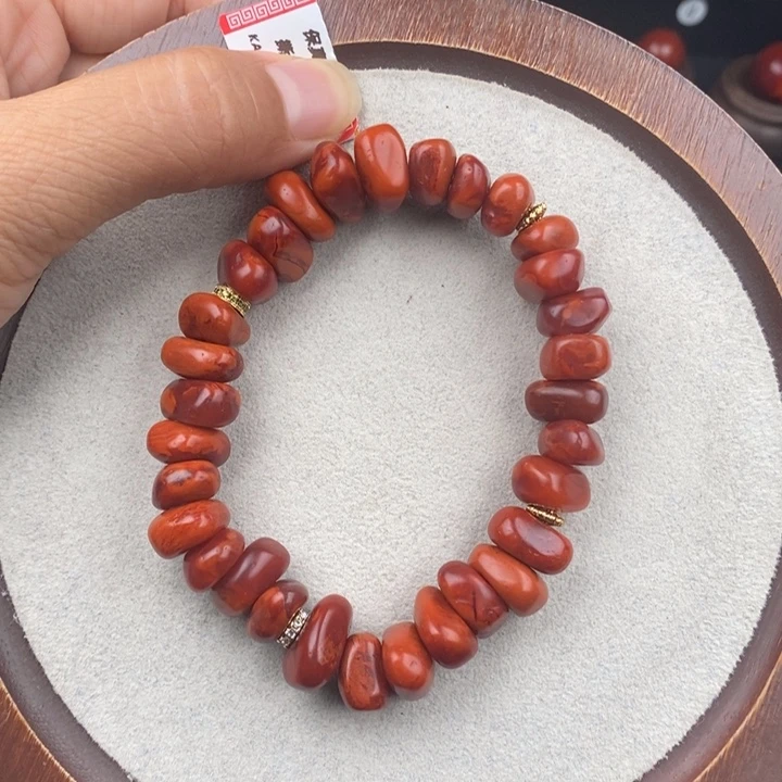 南红玛瑙未镶嵌手串