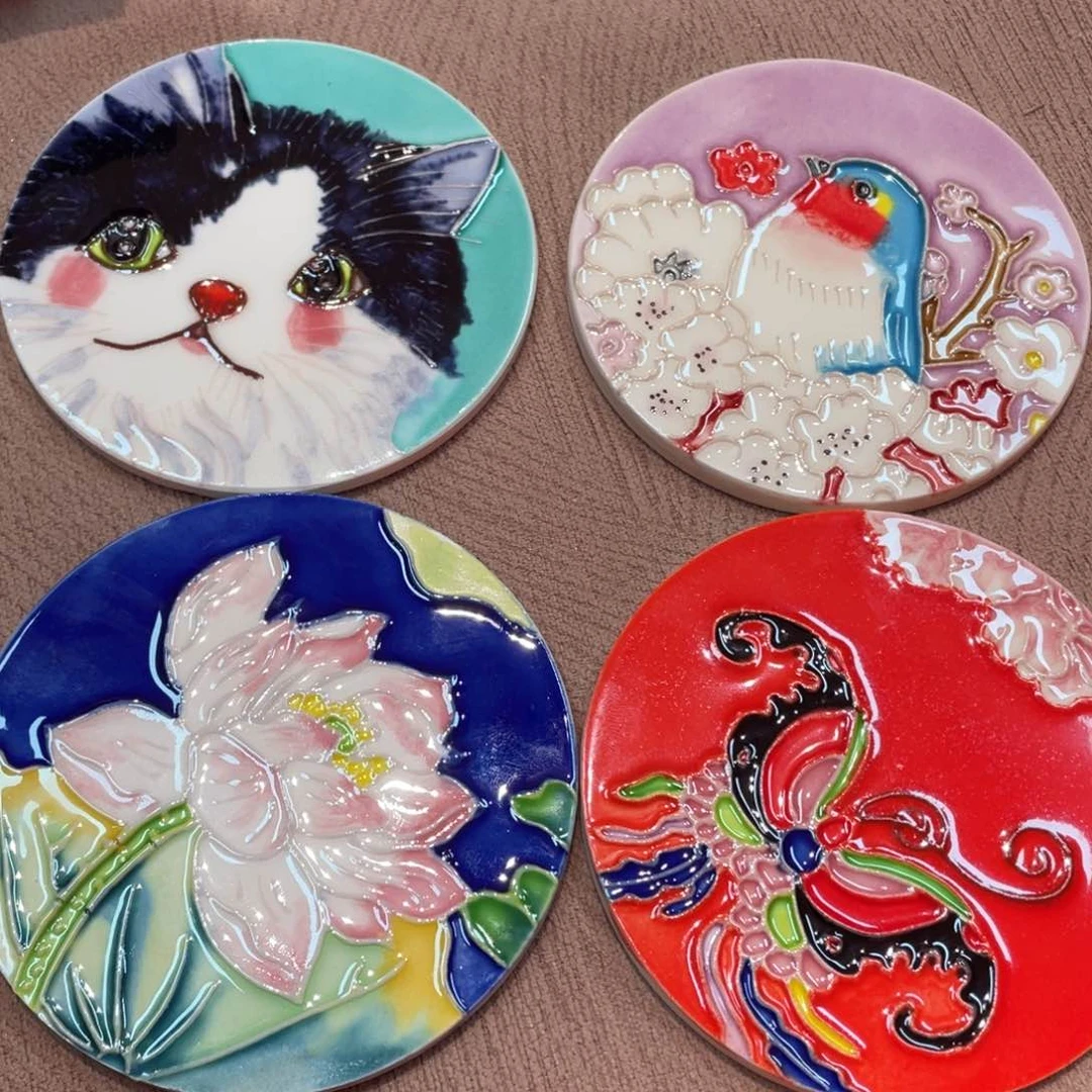 陶瓷10*10冰箱贴