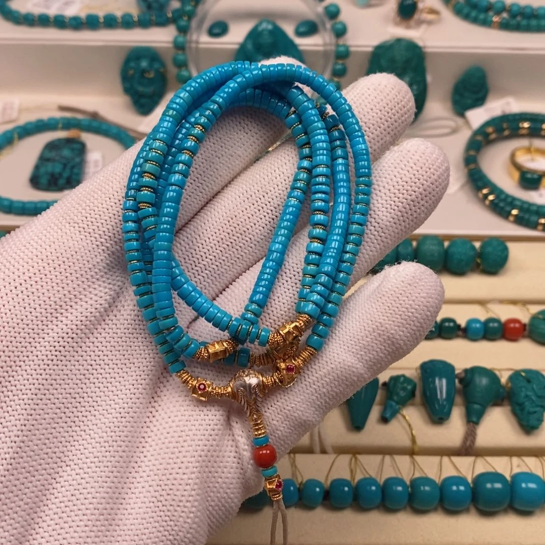 未镶嵌绿松石珠宝奇石A91