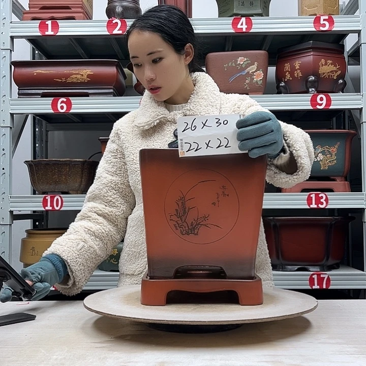 花盆紫砂紫砂花盆