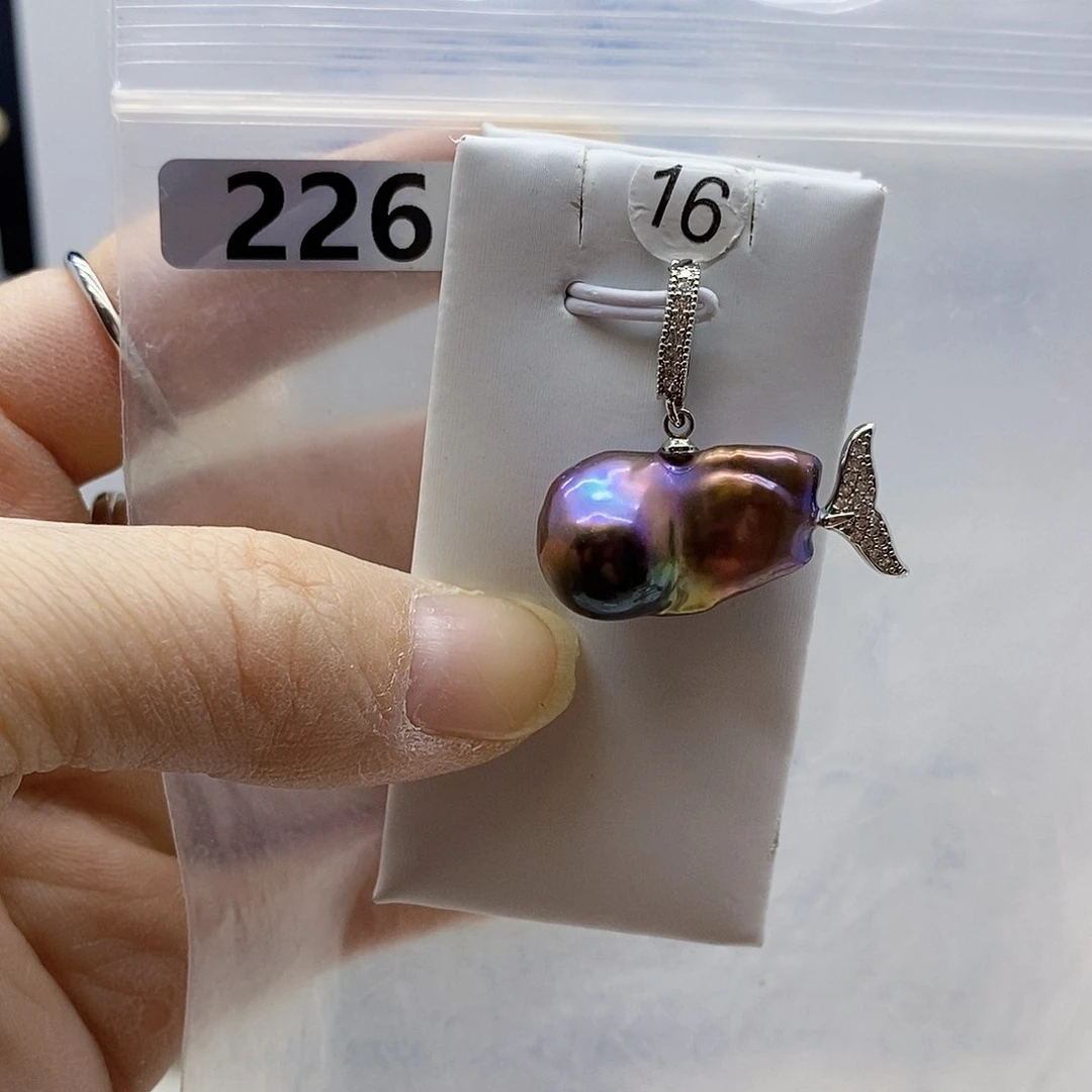 颈饰合金淡水珍珠