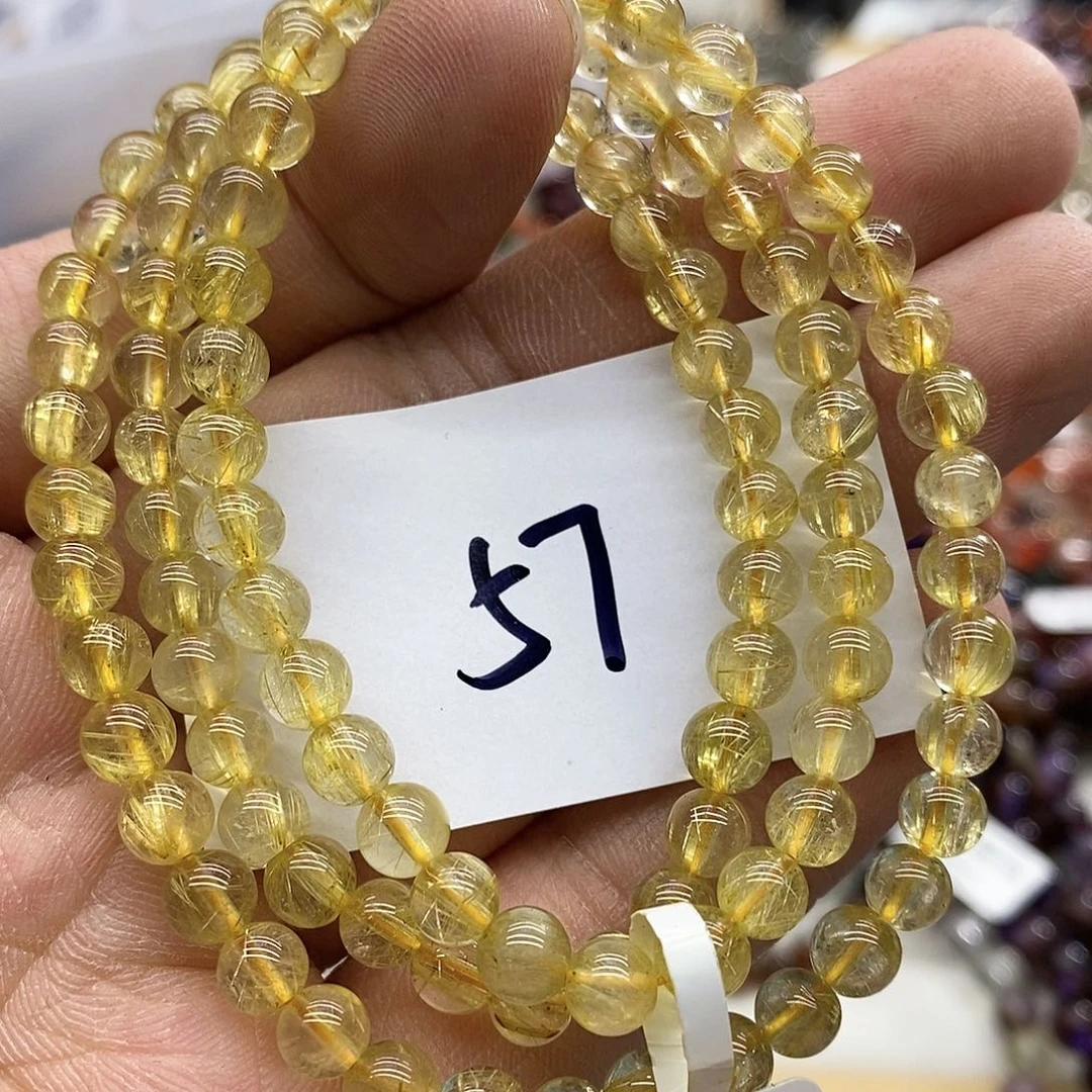 水晶手链未镶嵌天然