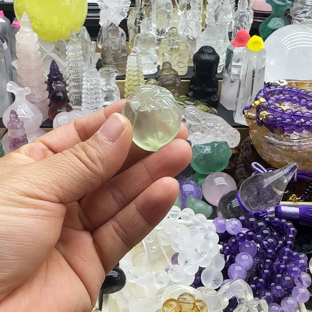 车挂水晶未镶嵌摆件