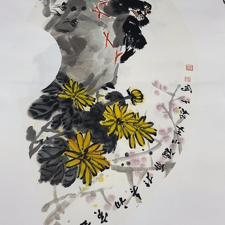 用***9国画许灼纪老师作品6666666