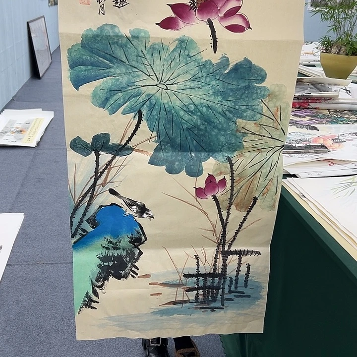 国画纯手绘国画作品大漏啦！