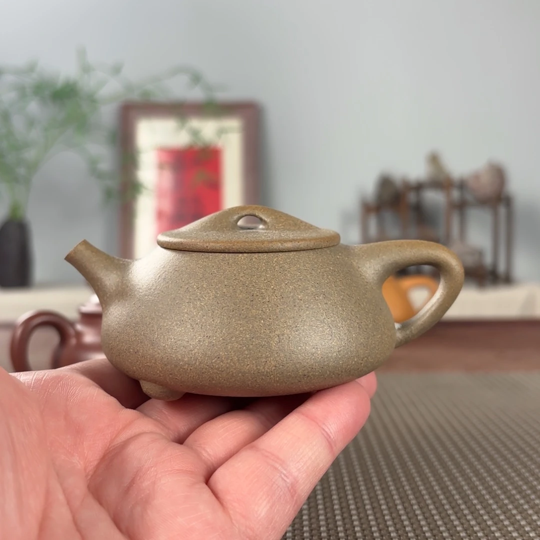 茶壶紫砂微瑕黄龙山原矿紫砂壶
