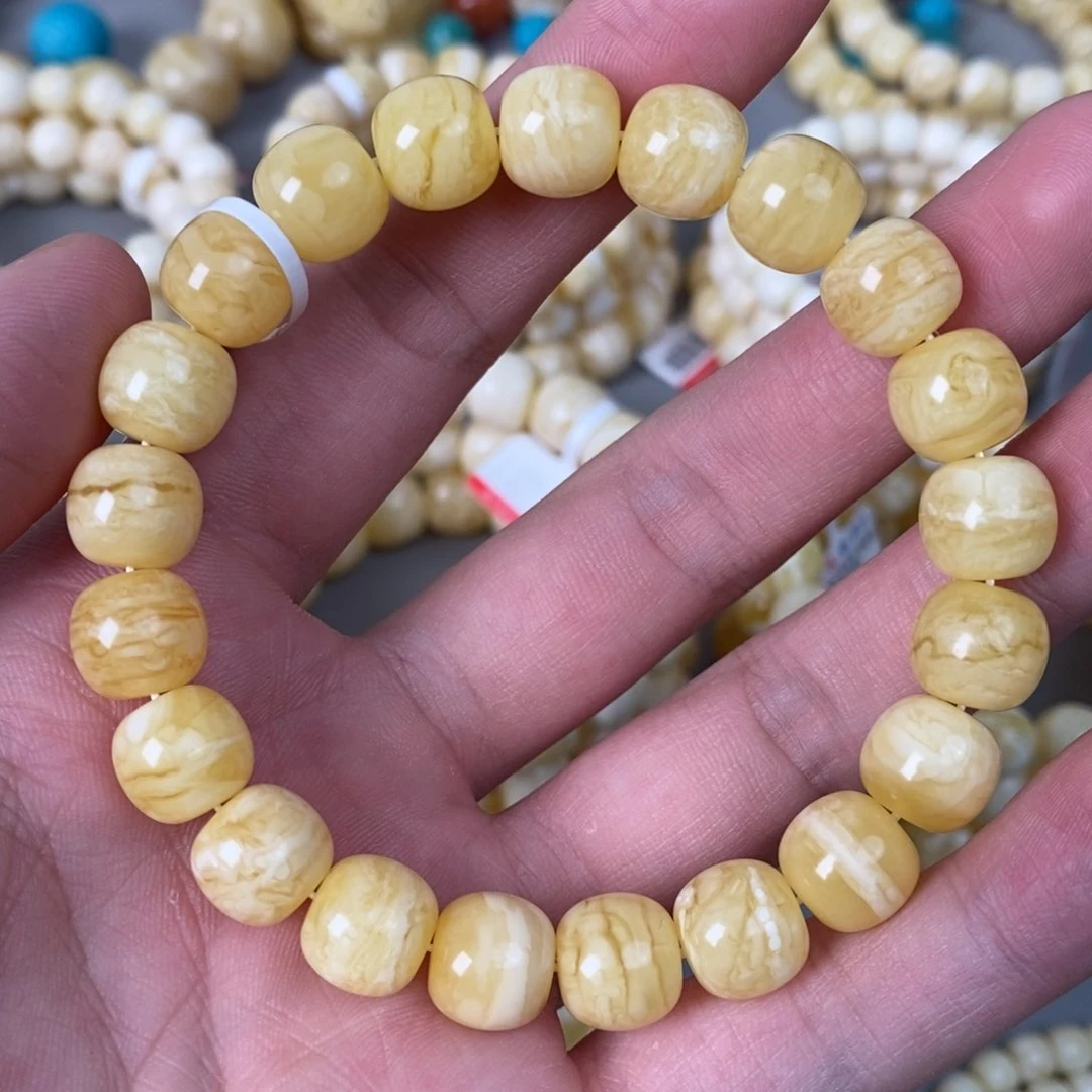 未镶嵌琥珀珠宝奇石11mm