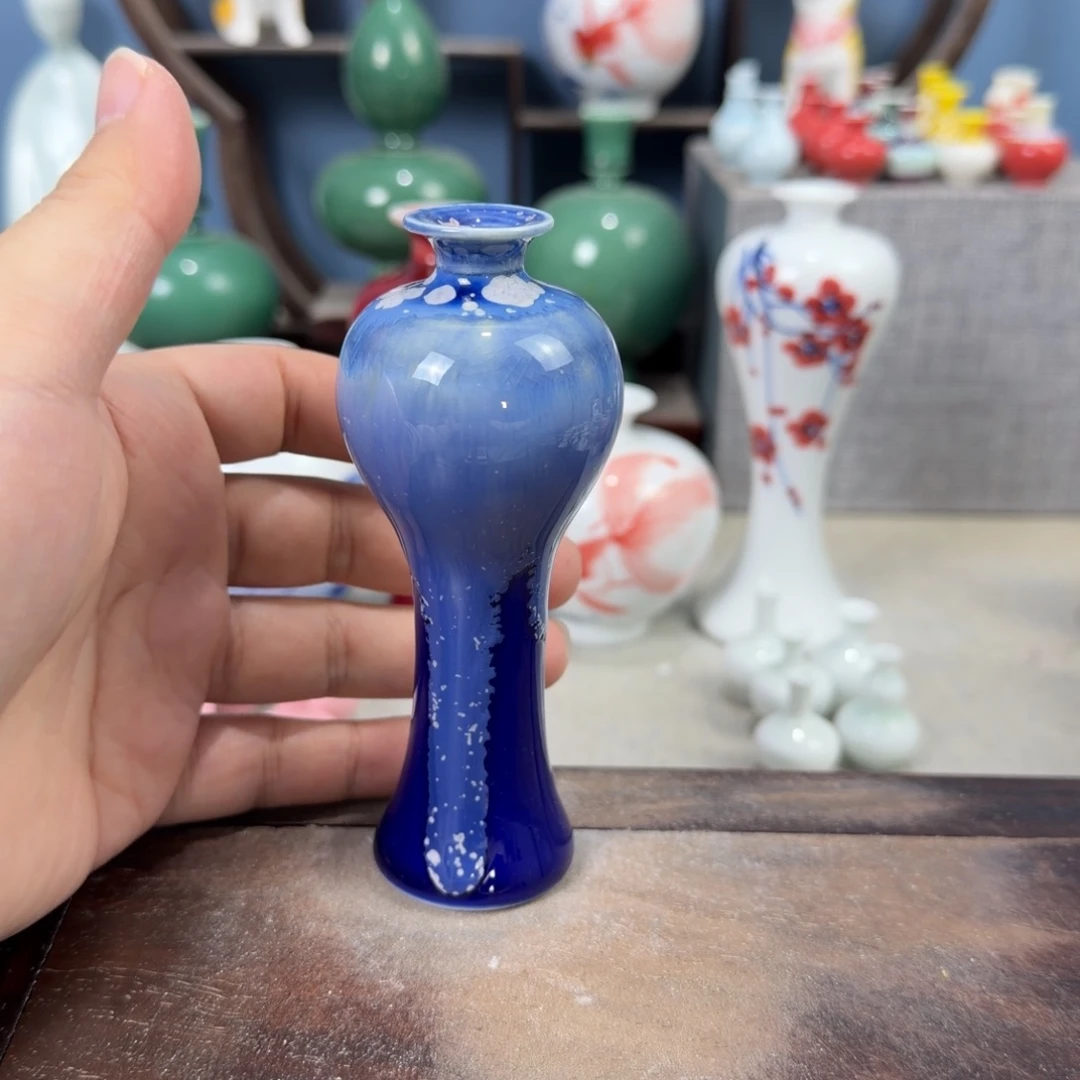 陶瓷手工小花器摆件