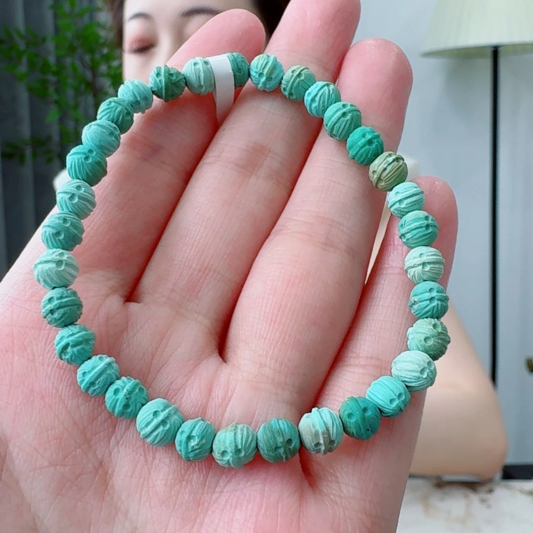 未镶嵌绿松石珠宝奇石