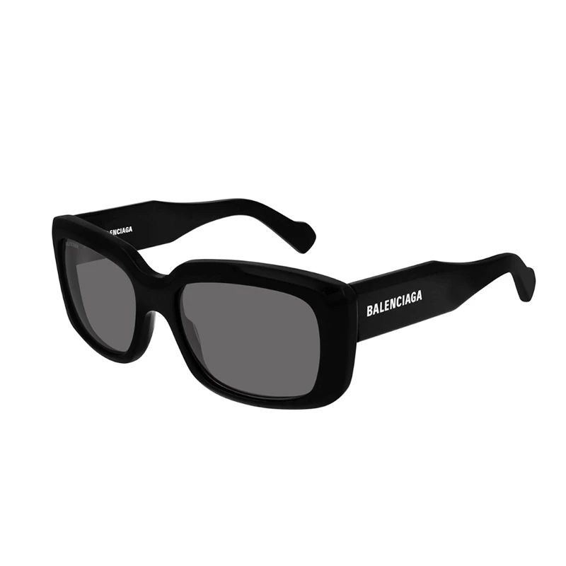 Balenciaga/巴黎世家侧面字母装饰方框太阳眼镜BB0072S001