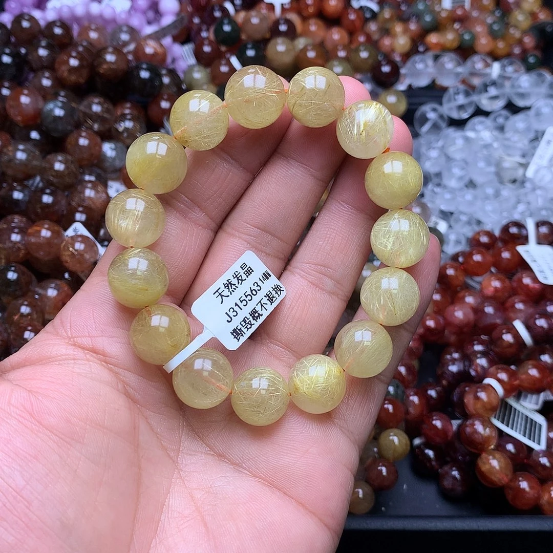 水晶手链未镶嵌，，
