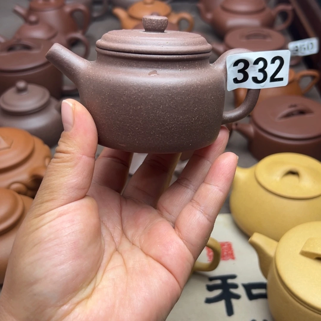 紫砂茶壶紫泥半手工150cc左右