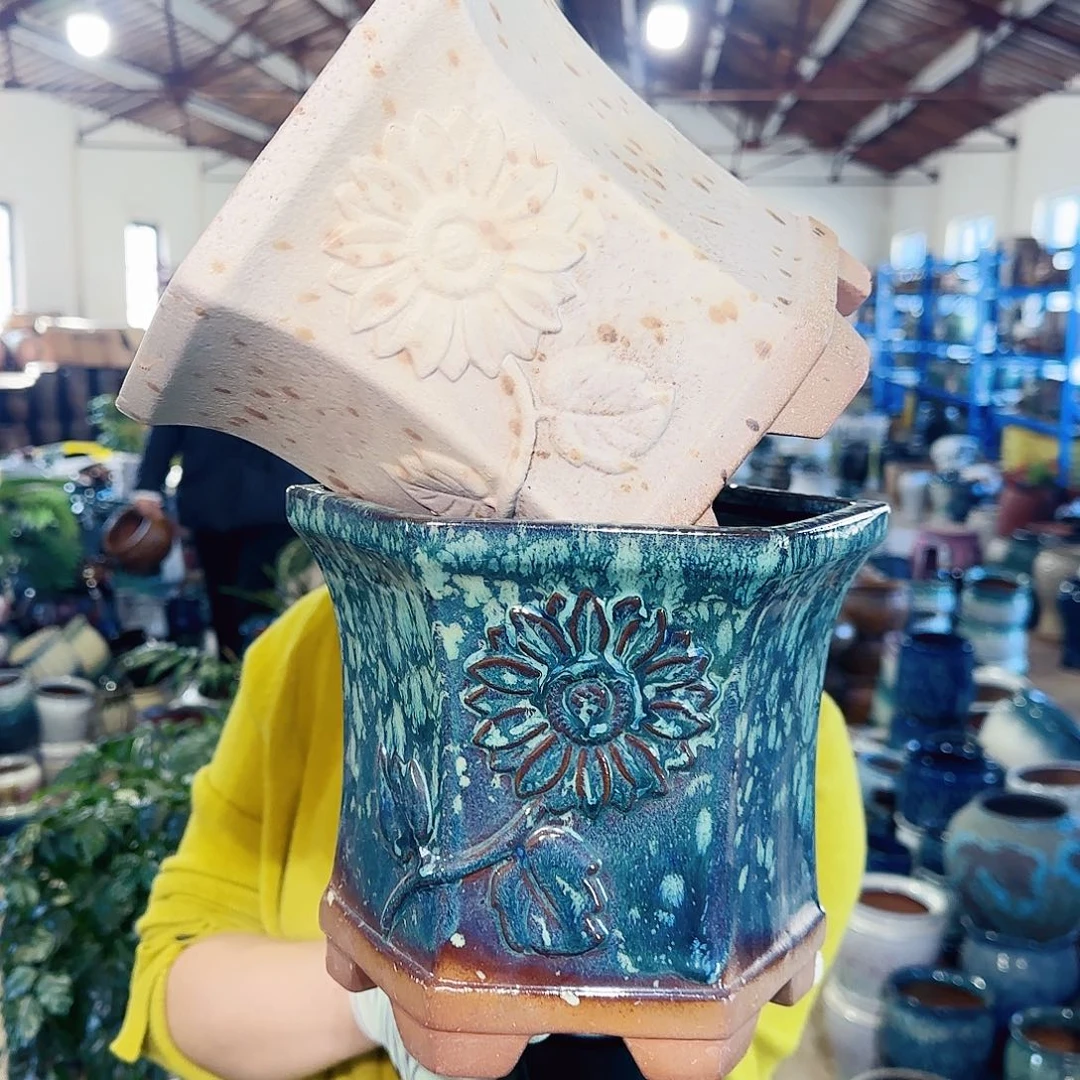 花盆紫砂高17口20