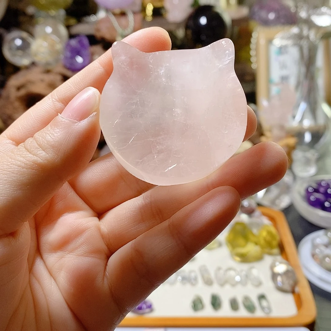 粉水晶未镶嵌水晶