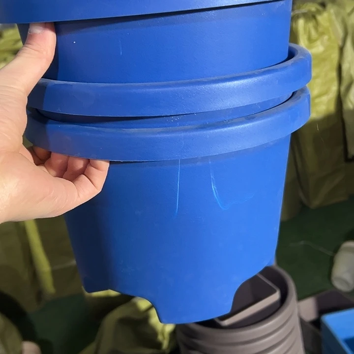 微瑕圆球根蓝色26外径19高3个