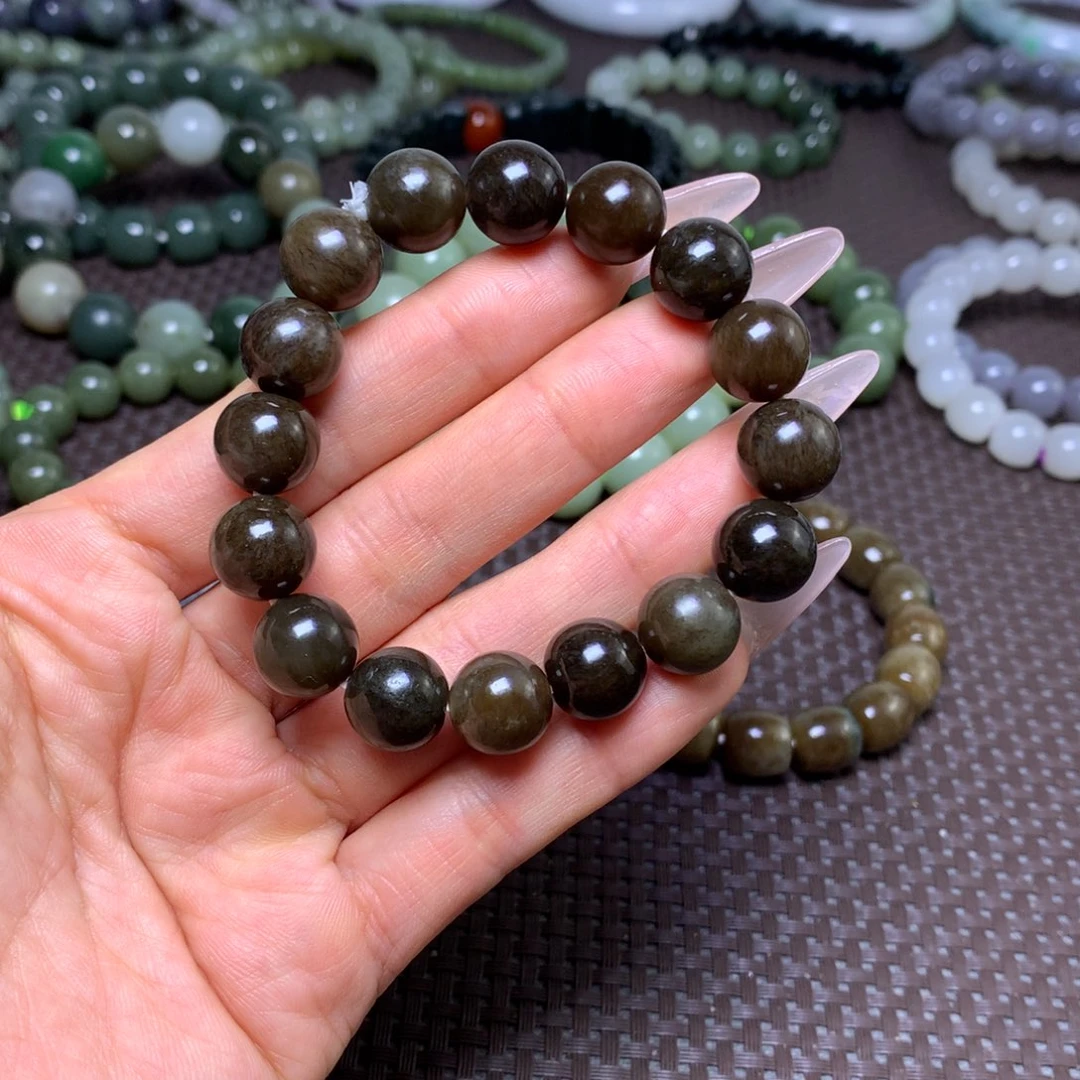 未镶嵌手串和田玉卡12