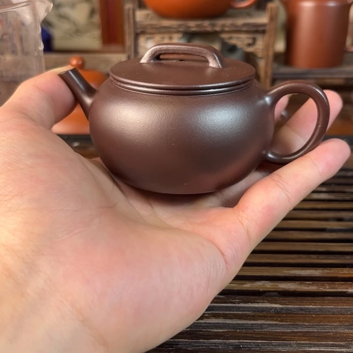 茶壶紫砂原矿紫砂手工制作
