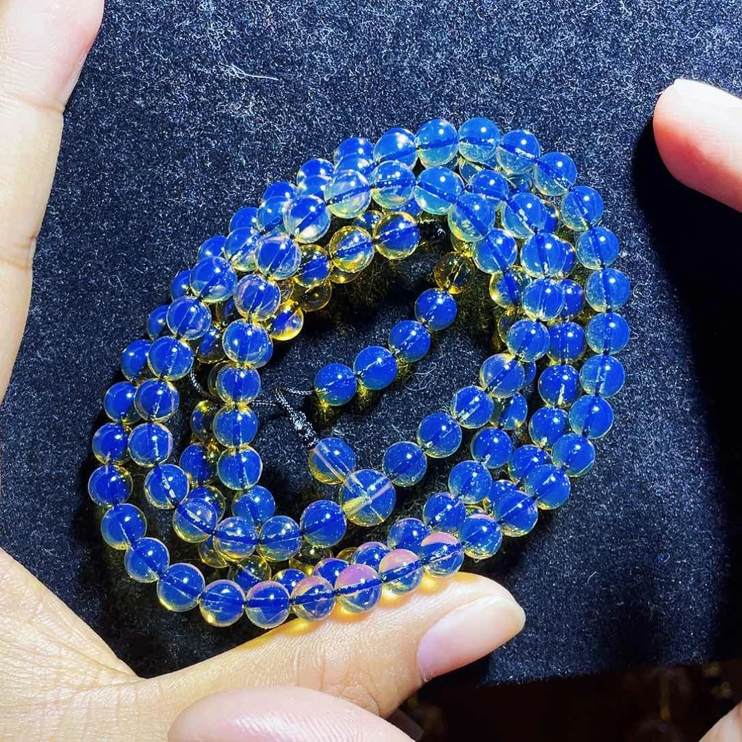 蓝珀裸石未镶嵌6加108