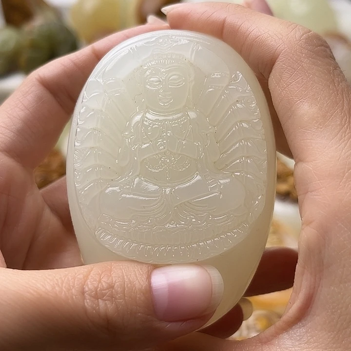 石材古青石不退换千手