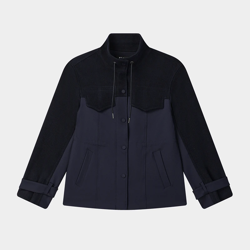 Fila/斐乐女冬季新款【顶特高系列】时尚简约梭织外套F11W514705F