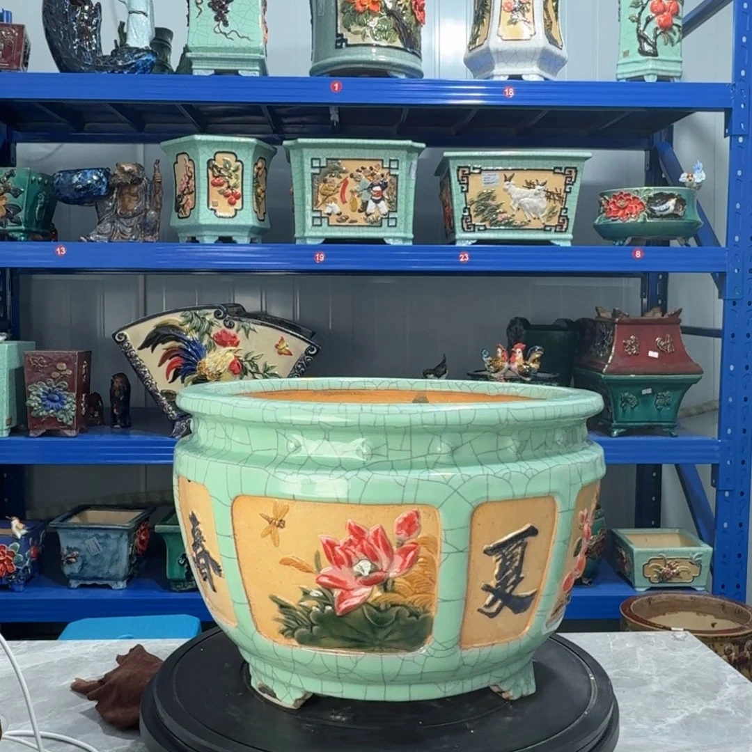 全品无瑕正宗石湾盆