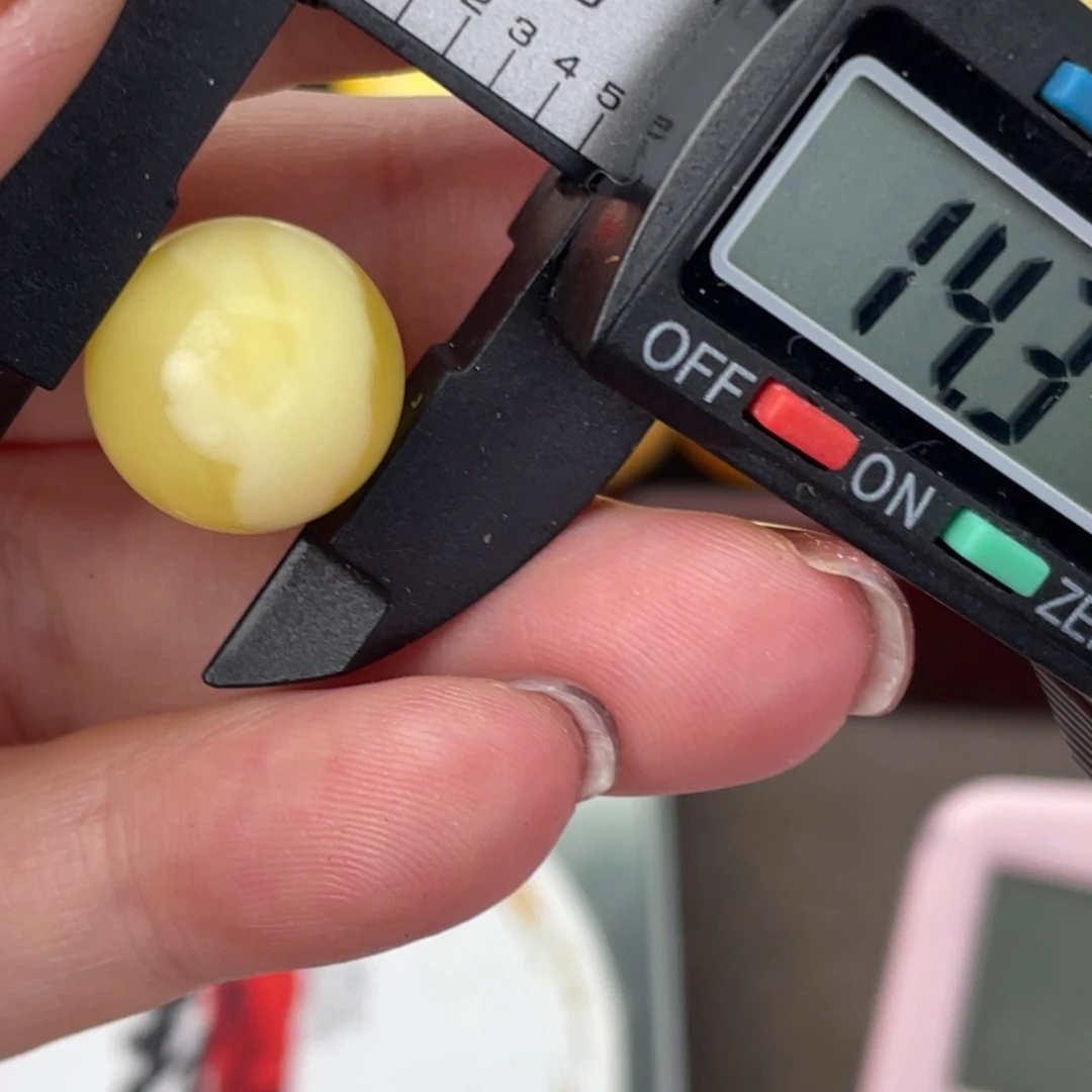 足银镀金镶嵌蜜蜡裸石1167