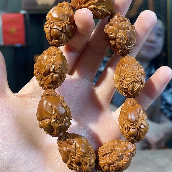 手串/手链橄榄核童子财神