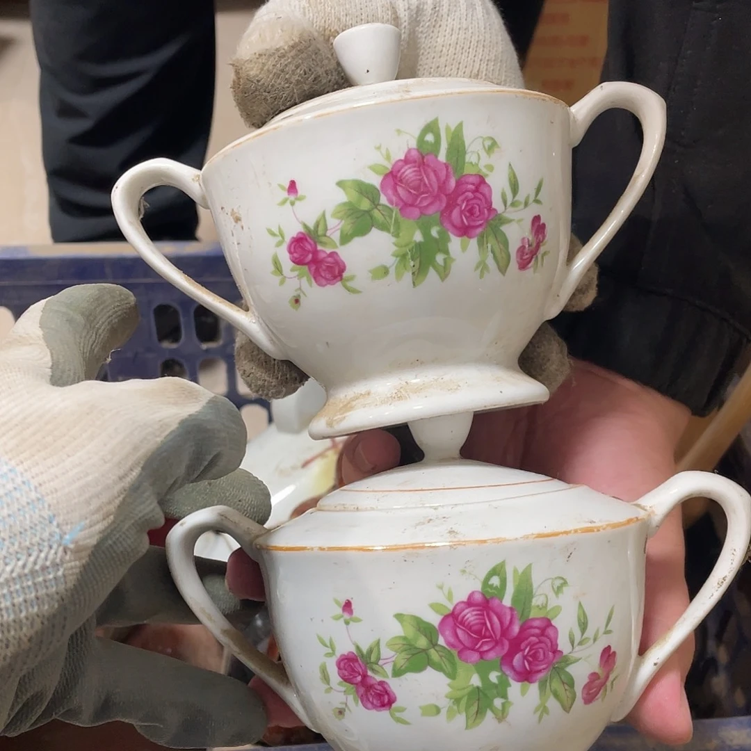 用***1瓷器茶叶罐家用多功能