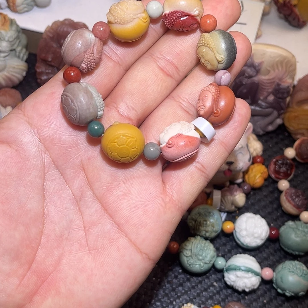 未镶嵌手串石英质玉