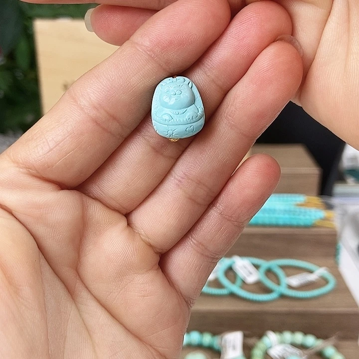 未镶嵌绿松石珠宝奇石