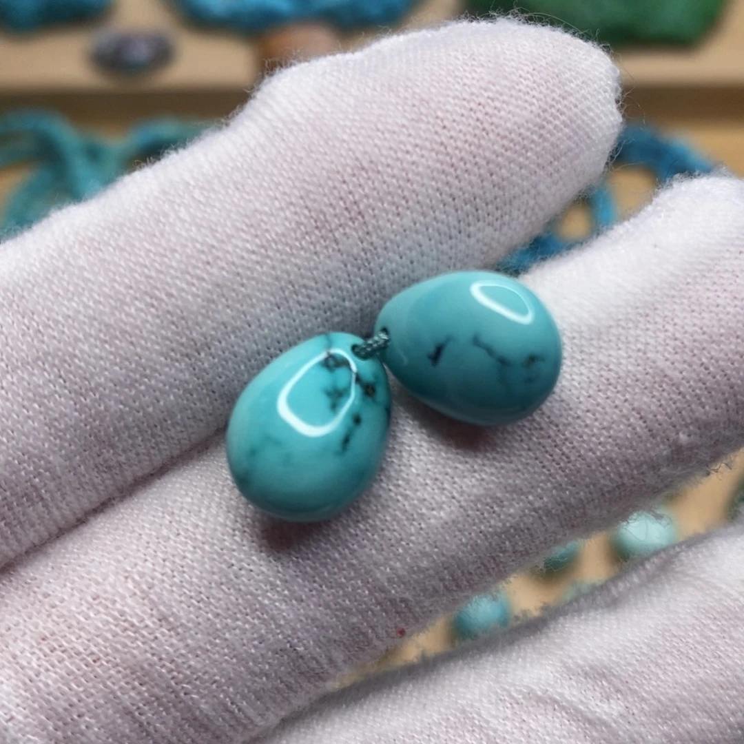 绿松石珠宝奇石未镶嵌