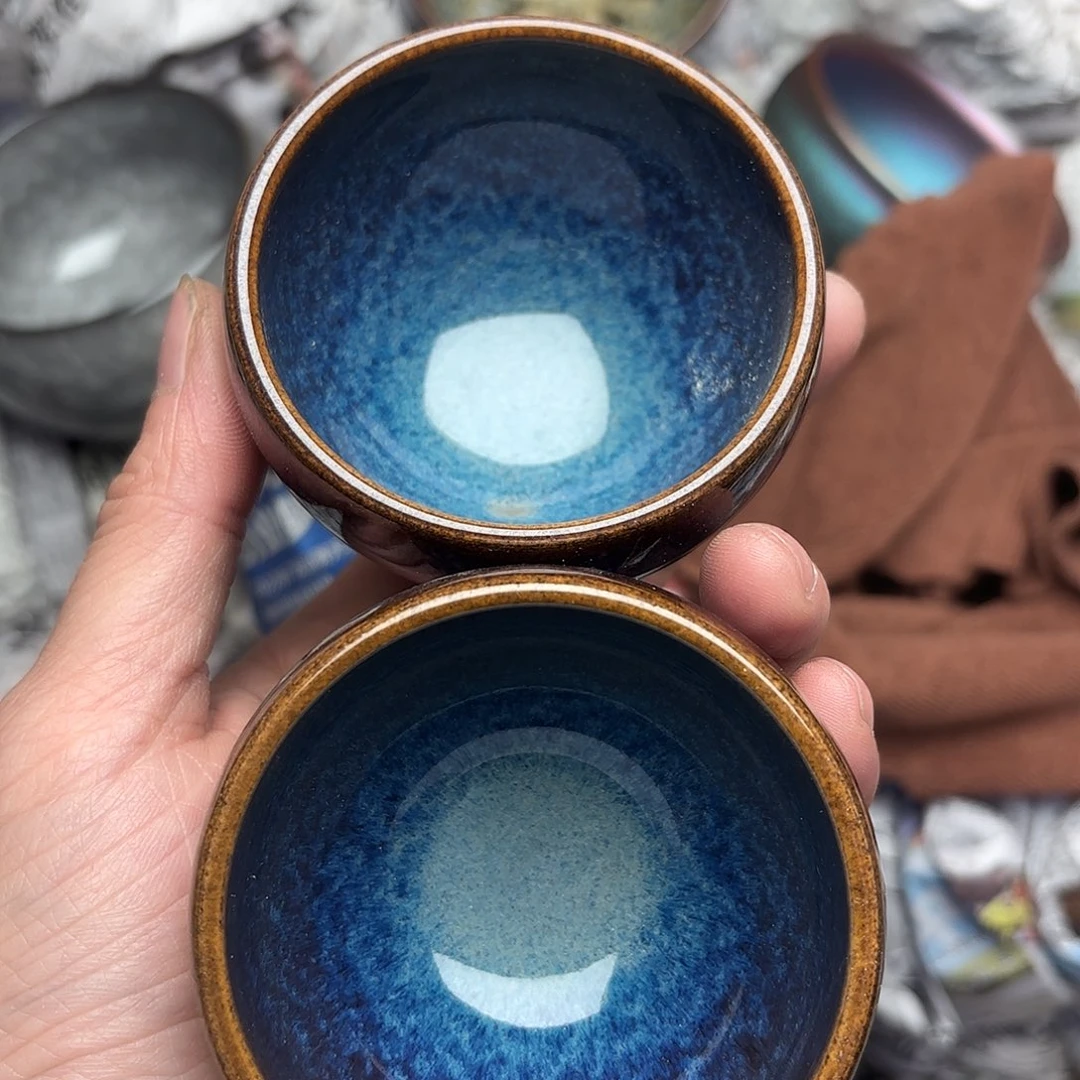 茶盏微瑕建盏主人杯一只