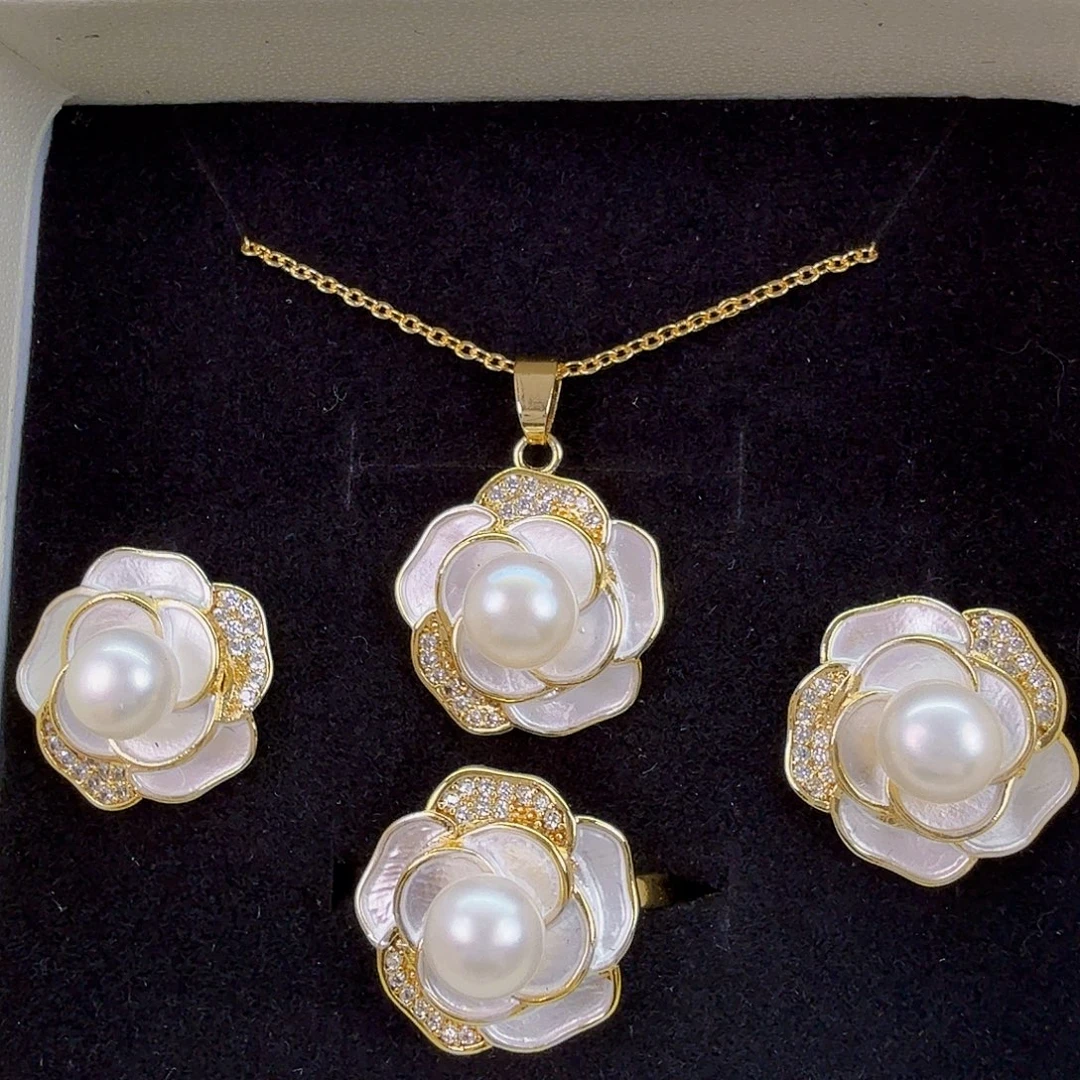 耳饰未镶嵌淡水珍珠