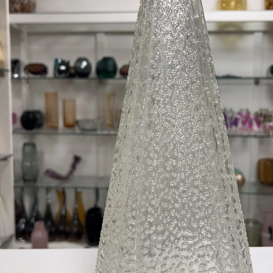 透明琉璃珠高摆件高度38微瑕