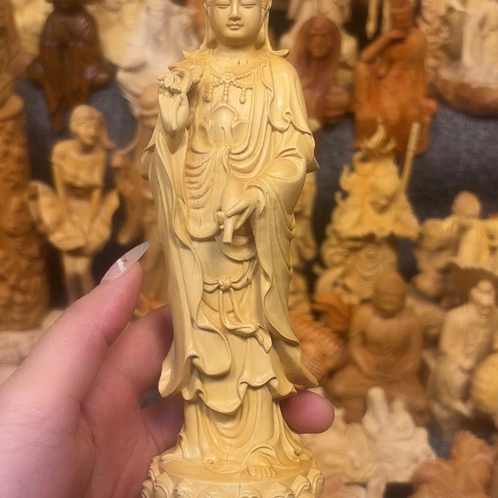 黄杨木黄杨木瑕疵观音