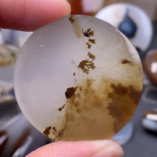 玛瑙/玉髓吊坠(不含链)未镶嵌