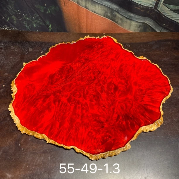 55黄金樟茶盘干泡托盘壶承高端整块原木树根满榴花-49-1.3