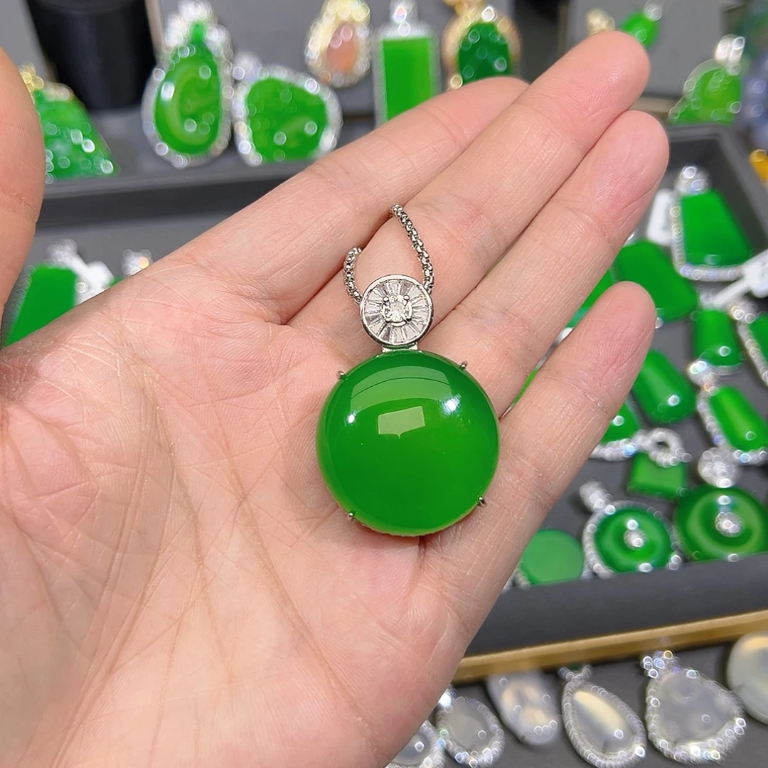 玛瑙/玉髓合金颈饰