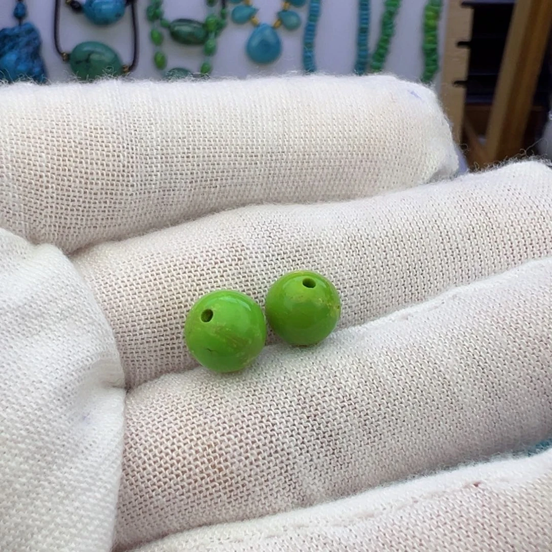 菜籽黄圆珠7.8mm兰