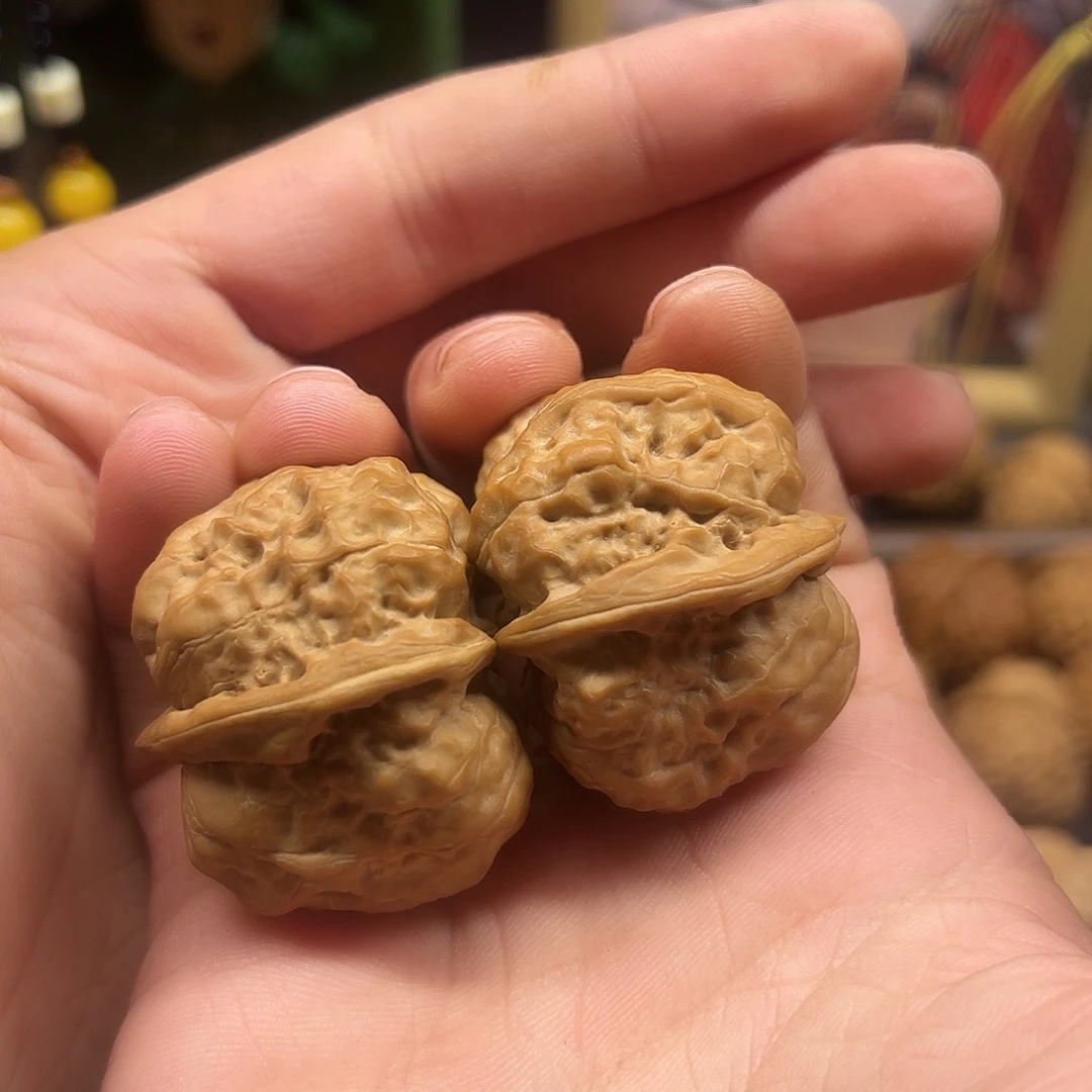 文玩核桃吊坠边38肚41全品蛤蟆