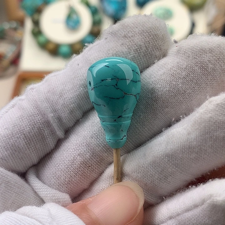 未镶嵌绿松石绿松石