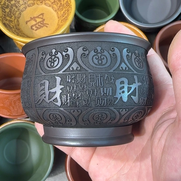 茶杯紫砂全手工制作工艺
