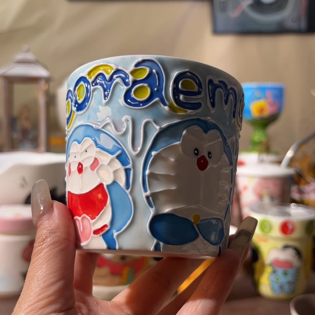 杯景德镇陶瓷文创手绘水杯