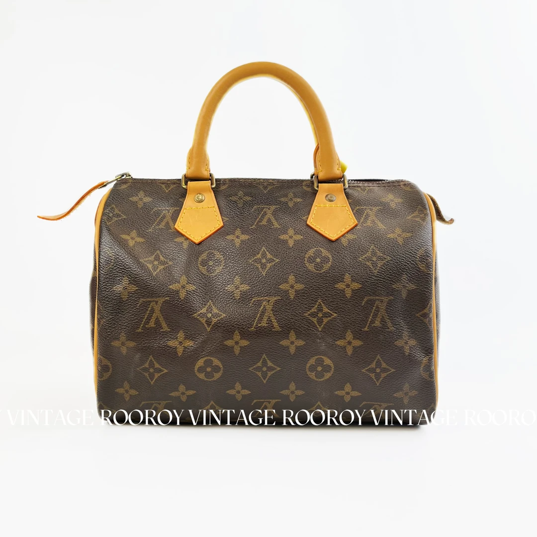 95新 LouisVuitton/路易威登 Speedy 35 老花 金扣 /4283