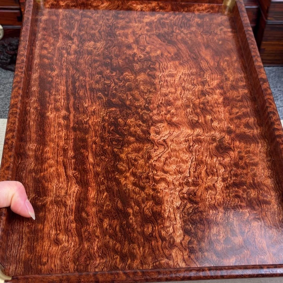 木巴西花梨木茶盘