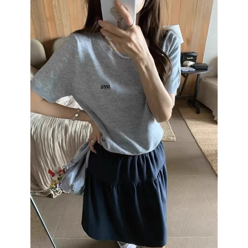 【大仙家】SY026  十三行春款韩式上衣女舒适时尚休闲女士春夏季