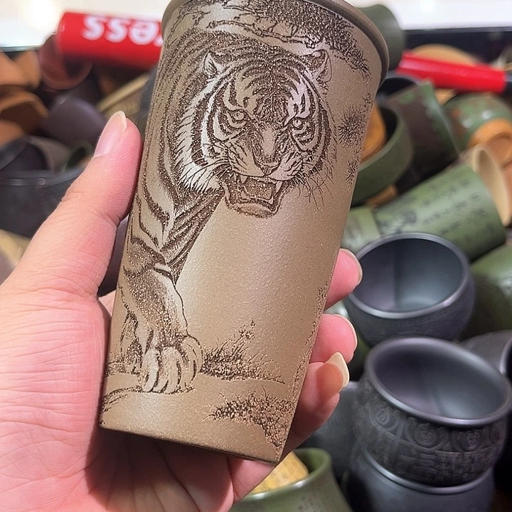 茶杯紫砂全手工紫砂主人杯