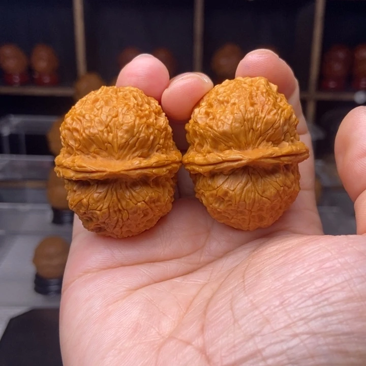 文玩核桃吊坠8芙蓉绣球