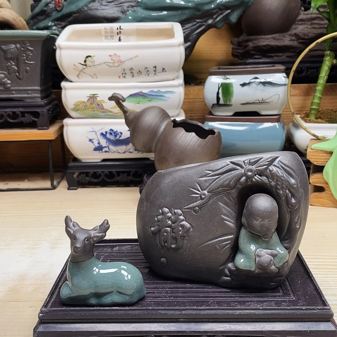 无花朵陶瓷艺术作品欣赏
